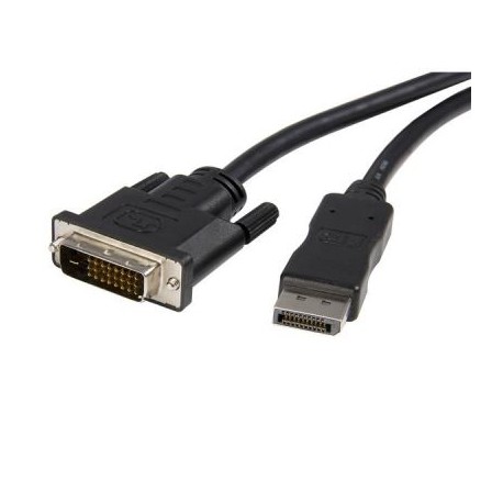 adaptador 1.8m DVI a DisplayPort Macho a Macho  STARTECH DP2DVIMM6