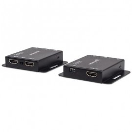 KIT EXTENSOR MANHATTAN HDMI SOBRE ETHERNET CAT6 1080P UTP 50MTS 207461