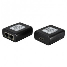 JUEGO EXTENSOR DUAL HDMI SOBRE CAT5/CAT6 TRANS/RECEP VIDEO AUDIO 1080P