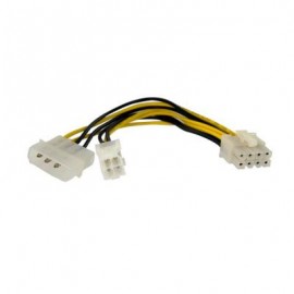 Cable Alimentacion  0.15m EPS 4 pin y LP4 a 8 pines STARTECH EPS48ADAP