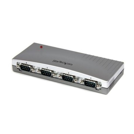 Adaptador Hub USB a 4PTOS Seriales RS232 DB9  STARTECH ICUSB2324