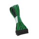 CABLE CABLEMOD MODFLEX ATX 24-PIN EXTENSION 30CM BLACK GREEN