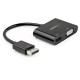 CONVERTIDOR STARTECH DP A HDMI O VGA 4K 60HZ PARA MAC § WINDOWS