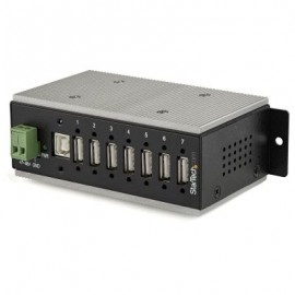 HUB CONCENTRADOR USB 2.0 7 PUERTOS INDUSTRIAL ESD