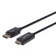 CABLE DISPLAYPORT A HDMI MANHATTAN MACHO-MACHO 1080P 1.8M 152679
