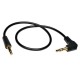 CABLE TRIPP LITE 3.5MM MACHO CLAVIJA EN ANGULO RECTO 1.83M NEGRO