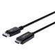 CABLE DISPLAYPORT A HDMI MANHATTAN MACHO-MACHO 4K 1.8M 153201