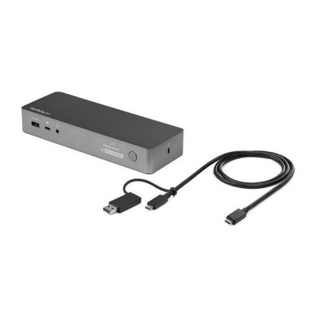 DOCKING STATION UNIVERSAL DE 4K DOBLE PARA LAPTOP USB-C