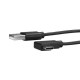 CABLE STARTECH USB A MACHO A USB C1M NEGRO USB2AC1MR