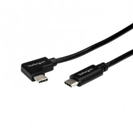 CABLE STARTECH EN ANGULO USB C MACHO A USB C MACHO 1M USB2CC1MR