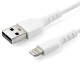 CABLE USB A LIGHTNING STARTECH CERTIFICADO 2M BLANCO RUSBLTMM2M