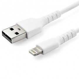 CABLE USB A LIGHTNING STARTECH CERTIFICADO 2M BLANCO RUSBLTMM2M