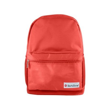 BACKPACK BASIC TECHZONE TZ17LBP01-ROJO 15.6 PULGADAS MOCHILA ROJO