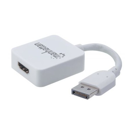 ADAPTADOR DISPLAYPORT A HDMI H 4K CON CABLE MANHATTAN 152648