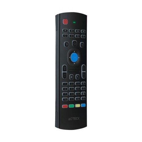 CONTROL ACTECK AIR MOUSE C/TECLADO QWERTY ANDROID NEGRO EX7 AC-927000