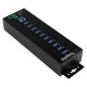 HUB USB STARTECH INDUSTRIAL 10 PUERTOS CON AC HB30A10AME