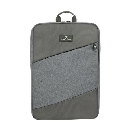 MOCHILA PERFECT CHOICE UNIVERSAL 15.6" GRIS POLIESTER PC-083429