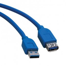 CABLE DE EXTENSION USB 3.0 SUPERSPEED AA M/H 3.05 M Ã¬10 PIES+