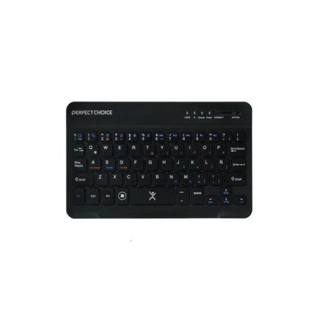 TECLADO PERFECT CHOICE PC-200932 NEGRO INALAMBRICO BLUETOOTH