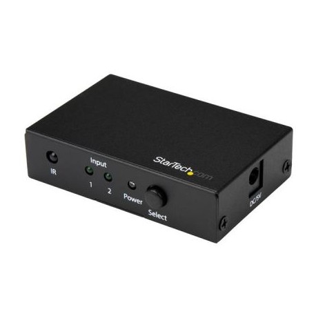 STARTECH INTERRUPTOR AUDIO-VIDEO 4K HDMI 2IN 1TV VS221HD20