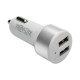 CARGADOR USB DOBLE PARA TABLETAS TELEFONOS CELULARES
