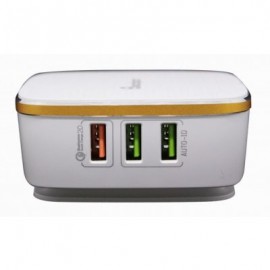 CARGADOR BLACKPCS 6 PUERTOS USB QUICK CHARGE 2.0 BLANCO (ESH043-W)
