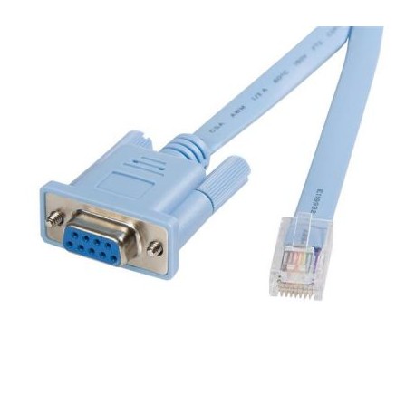 Cable 1.8m Gestion Router Cisco Rj45 a Serial DB9 STARTECH DB9CONCABL6