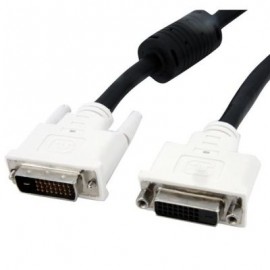 Cable 3m DVI-D Macho a Hembra Dual Link Pantalla  STARTECH DVIDDMF10