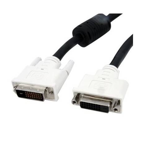 Cable 3m DVI-D Macho a Hembra Dual Link Pantalla  STARTECH DVIDDMF10