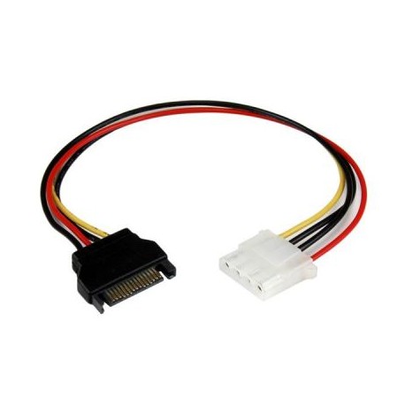 Cable 30cm Molex LP4 a SATA Alimentac Corriente STARTECH LP4SATAFM12