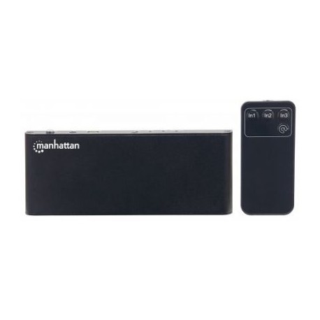 VIDEO SPLITTER MANHATTAN HDMI UHDTV 4K@60HZ, 3 IN : 1 OUT 207553