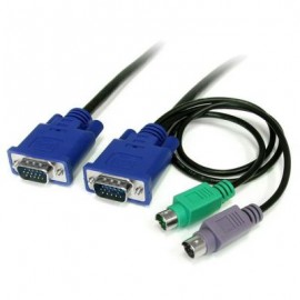 Cable KVM 1.8m UltraDelgado VGA PS/2 HD15 Macho STARTECH SVECON6