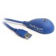 cable 1.5m  escritorio USB3.0 A macho a hembra  STARTECH USB3SEXT5DSK