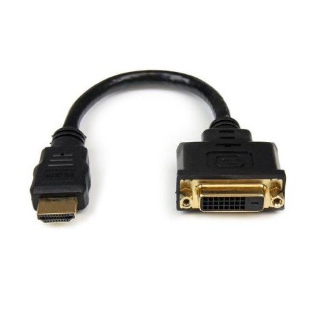 Cable Video 20cm HDMI  Macho a DVI-D Hembra STARTECH HDDVIMF8IN