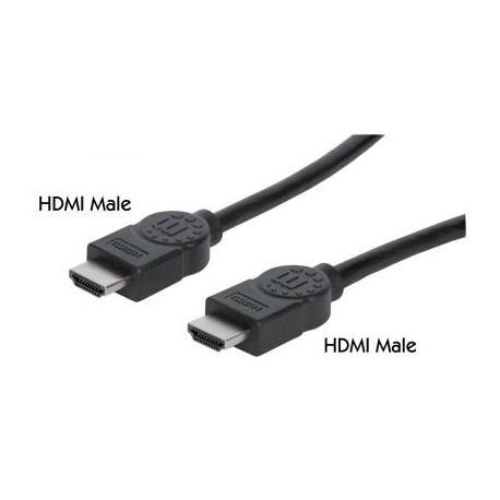 CABLE VIDEO HDMI MANHATTAN 1.4 M-M 3.0M+ETHERNET 323222