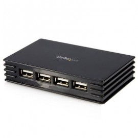 Hub Concentrador USB 2.0  Compacto 4 Ptos Negro  STARTECH ST4202USB