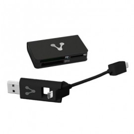 LECTOR DE TARJETAS DE MEMORIA VORAGO CR-300 EXTERNO OTG