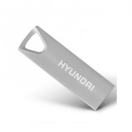 MEMORIA USB HYUNDAI BRAVO DELUXE 16GB METAL PLATA U2BK/16GAS