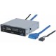LECTOR DE TARJETAS MANHATTAN BAHIA INTERNA 3.5" USB 3.0, 34 EN 1 10197