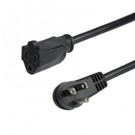 CABLE STARTECH EXTENSION NEMA 5-15R A NEMA 5-15P CODO 90CM PAC101R3