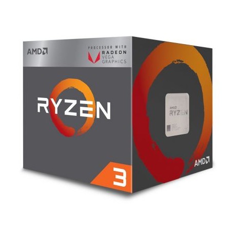 PROCESADOR AMD RYZEN 3 2200G 4CORE VEGA8 3.5GHz 65W AM4 YD2200C5FBBOX