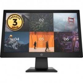 MONITOR HP P19V G4 18.5" LED VGA HD NEGRO 5MS 60HZ 3AÑOS GARANTIA