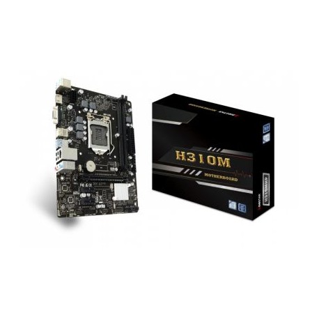 TARJETA MADRE BIOSTAR H310MHP LGA1151 MICRO ATX DDR4 USB 3.1