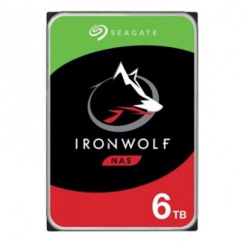 DISCO DURO INTERNO SEAGATE 6TB 3.5 ST6000VN001 256MB 5400RPM IRONWOLF