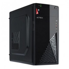 GABINETE ACTECK ATX/MICRO 500W MEDIA TORRE NEGRO AC-929035