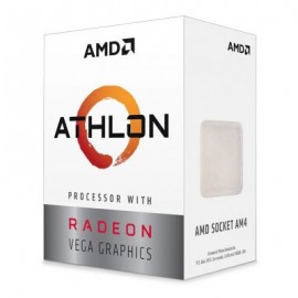 PROCESADOR AMD ATHLON 3000G DUAL CORE 3.5 GHZ AM4 VEGA 3 YD3000C6FHBOX