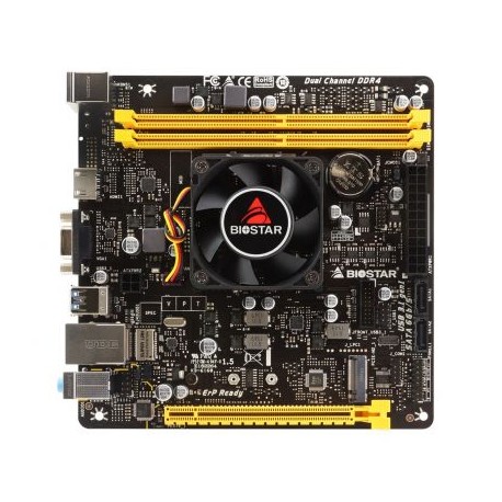 TARJETA MADRE BIOSTAR A10N-9830E CON PROCESADOR AMD FX-9830P DDR4