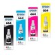 KIT BOTELLAS DE TINTA EPSON T664 4 COLORES KCMY