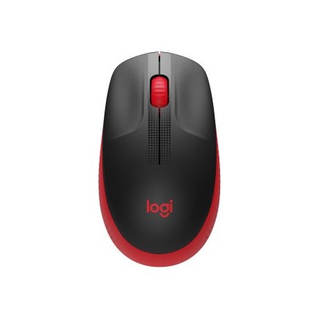 MOUSE LOGITECH INALAMBRICO M190 ROJO AMBIDIESTRO 910-005904