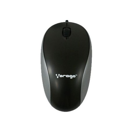 MOUSE VORAGO MO-100 NEGRO OPTICO ALAMBRICO USB 800 / 1,200 DPI